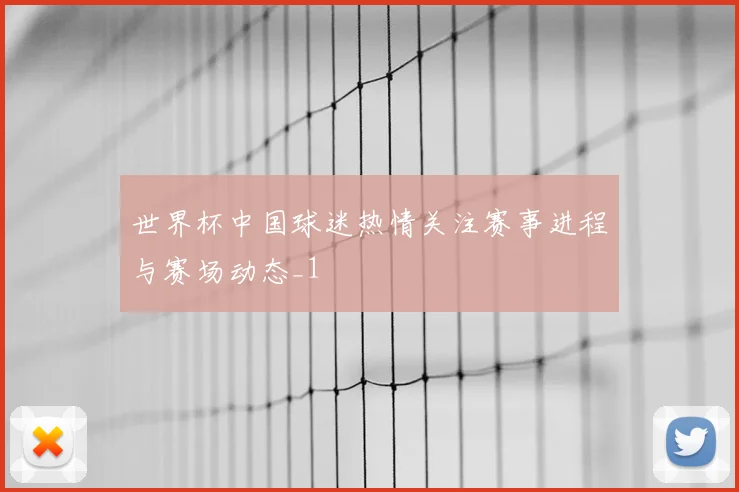 世界杯中国球迷热情关注赛事进程与赛场动态_1