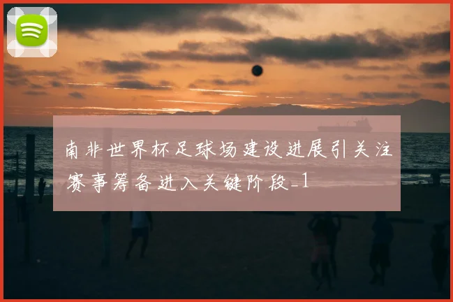 南非世界杯足球场建设进展引关注 赛事筹备进入关键阶段_1